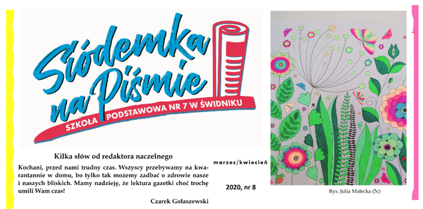 gazetka szkolna
